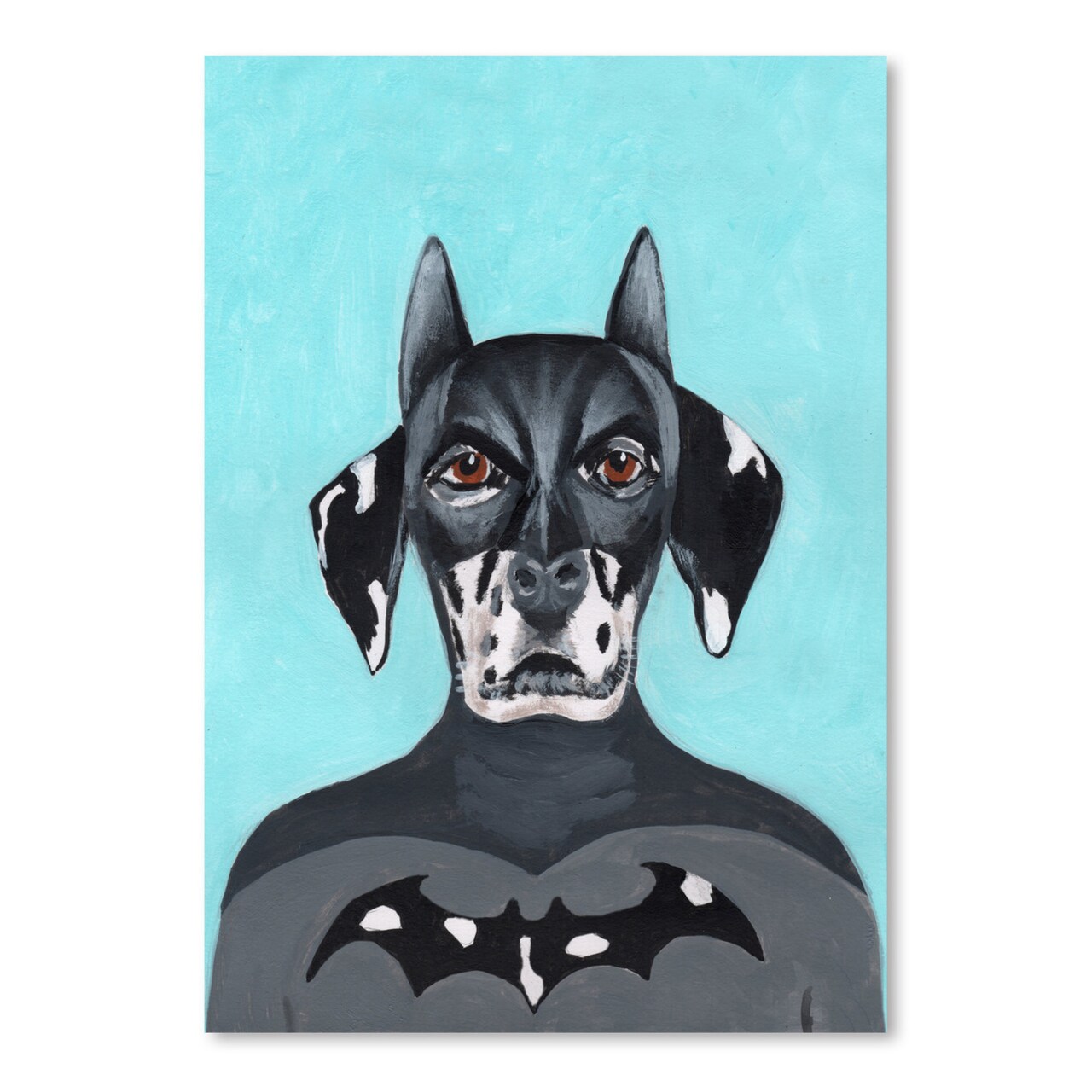 Dalmatian Batman by Coco De Paris  Poster Art Print - Americanflat